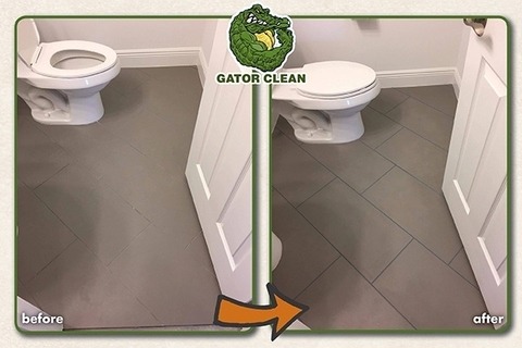 Tile & Grout Color Sealing