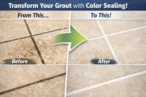 What Is Grout Color Sealing? A Simple Homeowner Guide