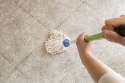 Why is my grout so dingy when I mop constantly?