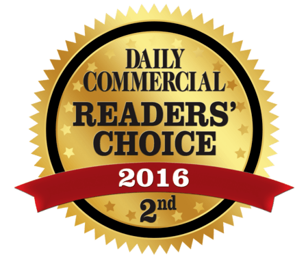 Daily Commercial Reader's Choice 2016 Runner-Up